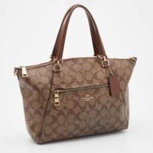 Coach Prairie Satchel In Signature Canvas